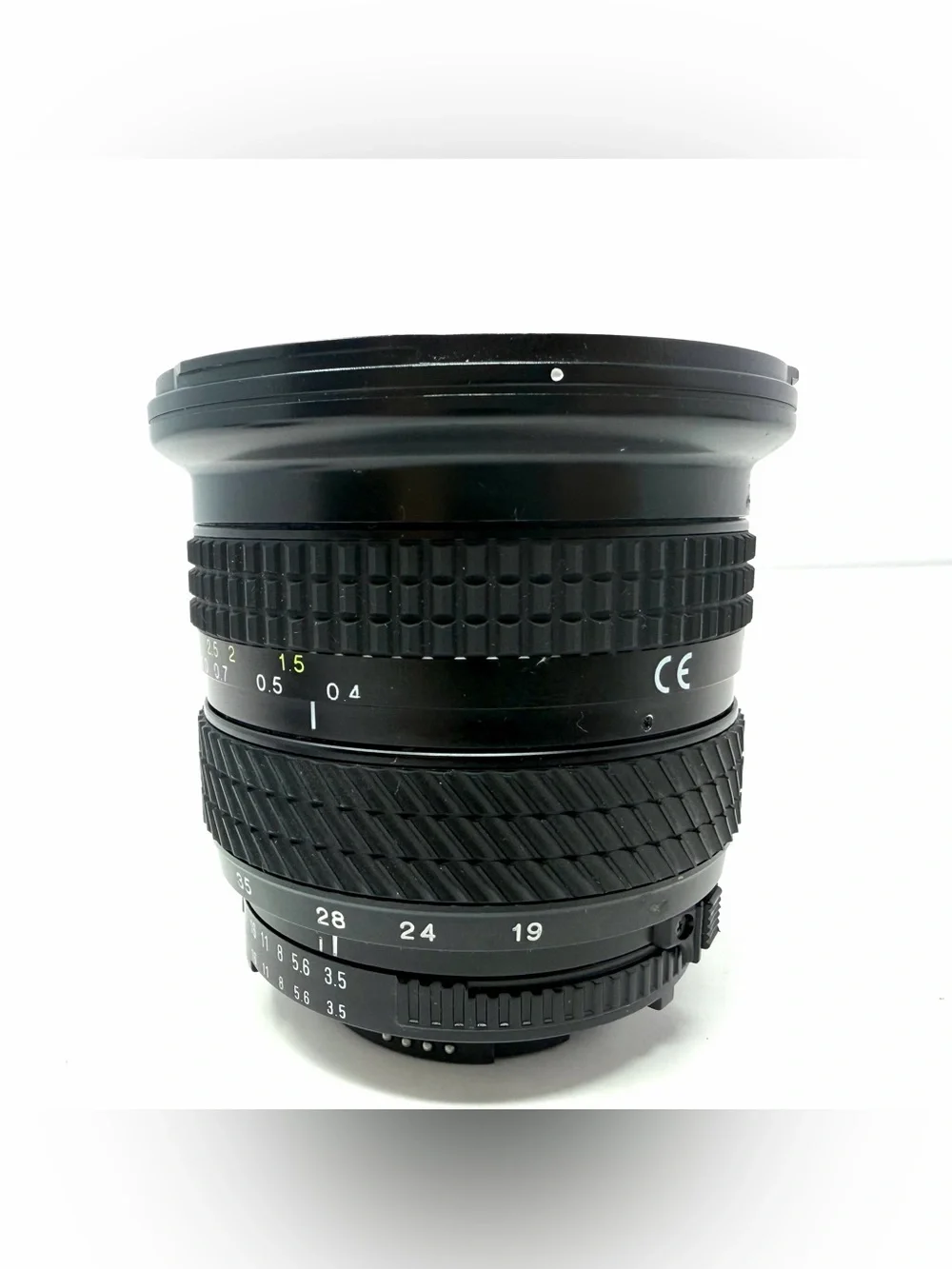 Quantaray 19-35mm F/3.5-4.5 AF Lens For Nikon AF Camera + 2 Lens Caps Made Japan